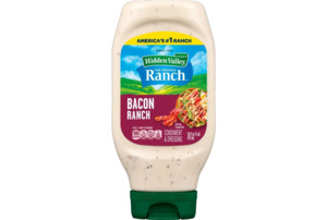 Sauces Dressings: Hidden Valley Bacon Ranch Dip Sauce Condiment & Dressing, 16 fl oz Squeeze Bottle