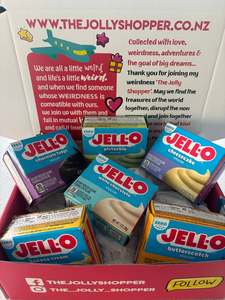 Gift Boxes In Stock: Jolly Shopper Jell-O Pudding Box