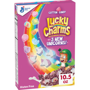 Pantry: Lucky Charms Unicorn Cotton Candy Cereal 10.5oz