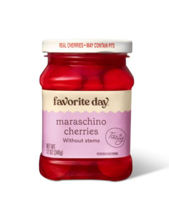 Pantry 1: Maraschino Cherries without Stems - 12oz - Favorite Day