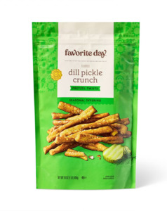 Snacks 1: Dill Pickle Seasoned Pretzels - 16oz - Favorite Day