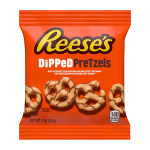 Snacks 1: Reese's Dipped Pretzels 1oz