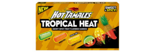 New In Stock: Hot Tamales TROPICAL HEAT Theatre Box 120g