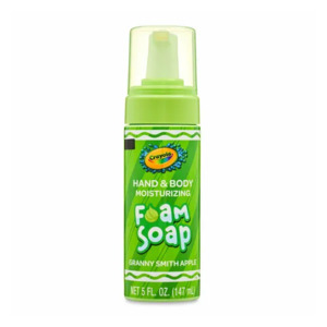 Crayola Hand & Body Moisturizing Foam Soap, Granny Smith Apple