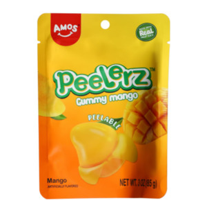 **BB 05/2026** Peelerz™ Gummy Mango Candy 3oz