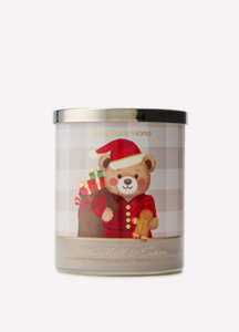 Santa's Milk & Cookies Single Wick Candle