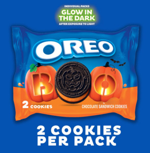 Holidays: OREO Fall Treats Orange Creme Sandwich Cookies, 1.02 oz