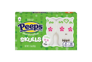 Holidays: PEEPS® Marshmallow Skulls - 1.5oz (3ct)