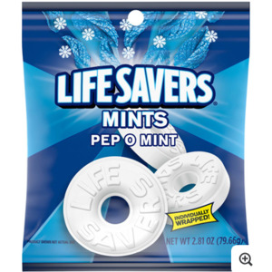 Life Savers PepOMint Breath Mints Hard Candy 2.81 oz