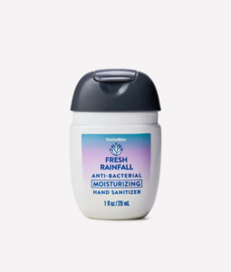 New In Stock: Fresh Rainfall Moisturizing PocketBac Hand Sanitizer