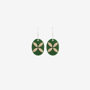Earrings Tapa Flower Small Oval The Joneses Home Staging