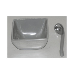 Alumenti Condiment Bowl with spoon The Joneses Home Staging