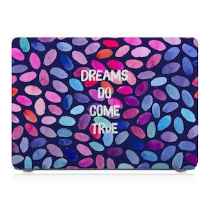 Macbook Case - Positive Quote - Dreams Do Come True