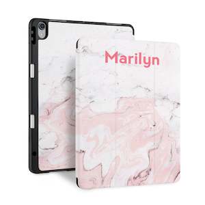 Ipad Recommend: iPad Trifold Case - Pink Marble