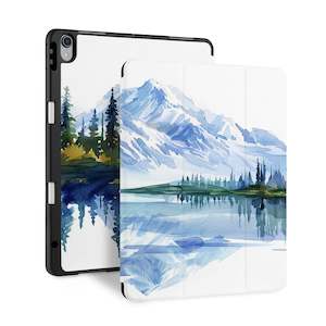 Ipad Pro M4: iPad Trifold Case - Watercolor View