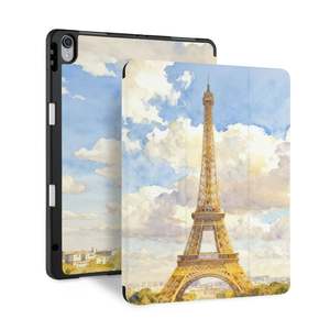 iPad Trifold Case - France Famous Attractions