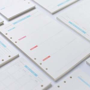 Organiser Blue Refills