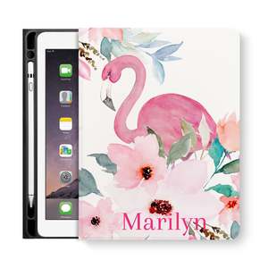 Subject Flamingo: iPad Folio Case - Flamingo