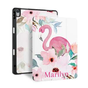 Subject Flamingo: iPad Trifold Case - Flamingo