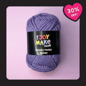 Yarns: Chunky Funky Merino - Lilac POW