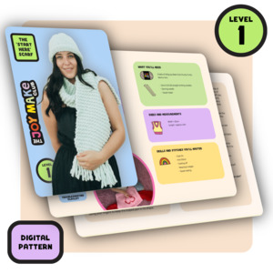 Start Here Kits: // Digital Pattern // Start Here Scarf