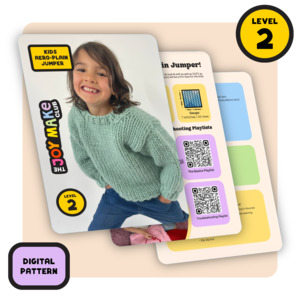 Kiddies: // Digital Pattern // Kids Aero-Plain Jumper
