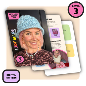 Kate Moss Collection: // Digital Pattern // Kate Moss Bucket Hat