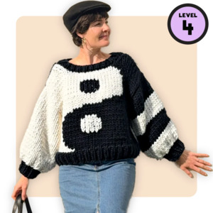 Jumpers: // Merino Knit Kit // Yin Yang Jumper