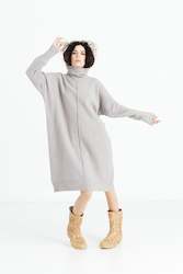 Possum Merino Permanent Collection: U Hoody Dress