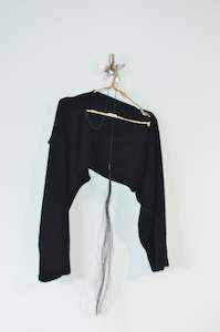 Twelve of 24 U Possum Arms – BRONZE AND HORSEHAIR NECK DROP DARK