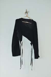 Eleven of 24 U Possum Arms— SILK AND LINEN UNDERVEST