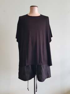 Garb: Box T-shirt Mid - Black