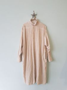 Grub: Propa Shirt Dress / Coat - Rust Stained