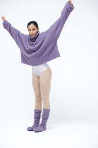 U Turtle Crop - Lavender