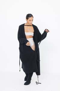 Possum Merino Permanent Collection: U Duster - Azure