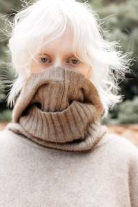 Possum Merino Permanent Collection: U Crop Crop - Natural