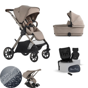 Silver Cross: Silver Cross Reef 2 Stroller + Carrycot + Motion Car Seat Bundles - Frappe