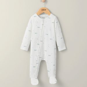 All In Ones: Mamas and Papas Whale Onesie with Zip