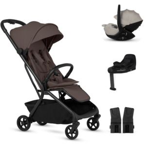 Silver Cross: Silver Cross Nia Travel Newborn Bundle - Chocolate