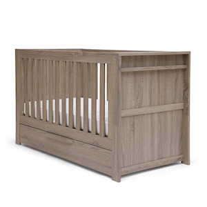 Mamas and Papas Franklin Grey Cot Bed **CLEARANCE, DISCONTINUED COLOUR***