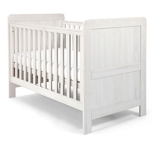 Cots Mattresses: Mamas and Papas Atlas Nimbus White Cot | Toddler Bed