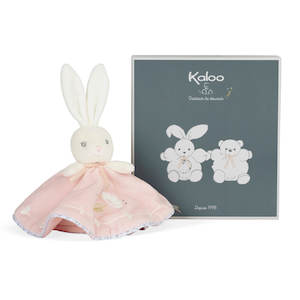 Eos Toys: Kaloo Pink Rabbit Round Doudou Comforter