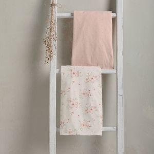 Show10: Mamas and Papas Large Floral Cotbed Fitted Sheet (Pack of 2)