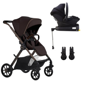 Stroller Bundles: Silver Cross Reef 2 + Simplicity Capsule Bundle - Ganache - Stock ETA is Mid March, Pre-Orders opening soon.