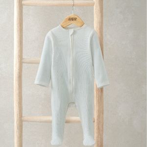 All In Ones: Mamas and Papas Sweet Spot Print Onesie with Zip