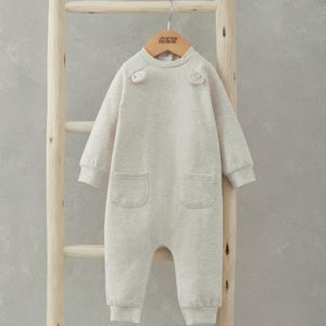 Mamas and Papas Oversized Slouchy Bear Romper
