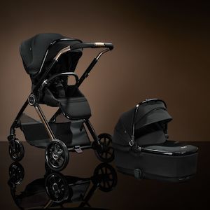 Silver Cross Reef 2 - Espresso Stroller + Bassinet Bundle - Pre-Order, Shipping Late March