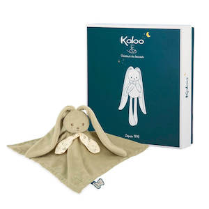 End Of Season Sale: Kaloo Green Rabbit Doudou Comforter