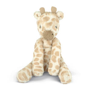 Born To Be Wild Safari Nursery Theme: Mamas and Papas Soft Toy - Giraffe Beanie