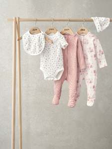 Mamas and Papas Ditsy Rose Set - 5 Piece Set